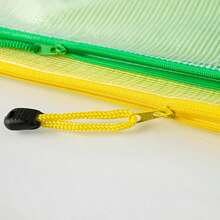 Waterproof PVC Document Wallets Files Folder Zip Lock Bags Pouch Office A4 - Multicolor - View 5
