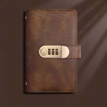High-End Crocodile Grain Cash/Deposit Slip Organizer Wallet With Password Lock