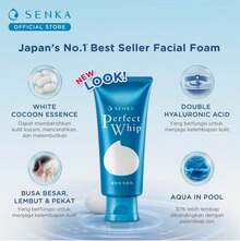 Senka By Shiseido Perfect Whip Beauty Foam Facial Wash - Vệ sinh sâu - Xem 4