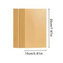 50张高品质烘焙纸 | 适用于烘焙、烤制火鸡、蒸面包杯、蛋糕、饼干等 | 耐热温度高达425°F（约220°C），尺寸小巧，是家庭厨房和餐厅的理想之选。不粘预切烘焙纸