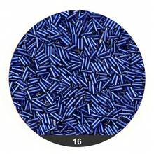 600颗管珠 2x7mm 玻璃管珠 小工艺珠 DIY手链项链工艺首饰制作材料 - Bugle Beads-600pcs - 查看 19