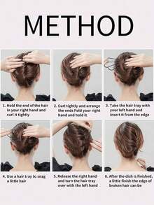 3/2/1 pièce Formateur de chignon en métal, Fourchettes à cheveux élégantes minimalistes pour chignon décoiffé, Épingles à cheveux pour femmes, Bâtonnets à cheveux à 4 dents et 7 dents, Torsadage de cheveux à la française, Outil de formateur de chignon rectangulaire minimaliste et Ensemble de pinces à cheveux de couleur unie pour femmes et plus de 14 ans, Épingles de coiffure élégantes tressées pour queues de cheval, chignons, coiffures relevées, accessoires de tête - Multicolore - Voir 4