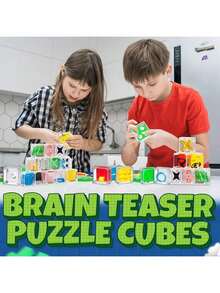 EstiloBedwina - Juego De 24 Cajas De Rompecabezas Para NiñOs, Adolescentes Y Adultos, Rompecabezas De Juguete 3D De 1.5 Pulgadas, Juego De Mini Pelota Para NiñOs A GranelVersióN Mejorada - 1 - Ver 3