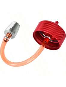 EstiloTanque de para Avión RC con Plástico Transparente, Sellado y de Alta Resistencia, Tapa de Metal Mecanizada CNC para Avión RC (300 ml (para aviones de 15 a 26 cc)) Tanque RcVersión mejorada - 300 ml (para aeronaves de 15-26 ml) - Ver 6