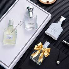 4 Pcs Luxury Perfume Gift Set For Men Perfect Father's Day Gifts For Dad & Husband | Includes Premium Masculine Woody, Citrusy & Aromatic Fragrances Eau De Toilette Notes Of Apple, Cedarwood, Mimosa, Men's Fragrance, Long Lasting, Everyday Fragrance - 多香型 - 查看 2