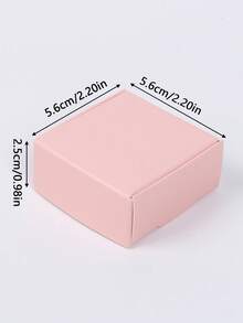 50 hộp giấy Kraft màu hồng, hộp quà mini bằng giấy Kraft, hộp giấy nhỏ, hộp đóng gói mini hình máy bay màu hồng, hộp đựng trang sức đa năng, thích hợp đựng nhẫn, bông tai, quà cưới, sinh nhật, ngày lễ, Giáng sinh, trưng bày trang sức, vật tư đóng gói, hộp quà tự làm cho tiệc tùng. - Hồng - Xem 3