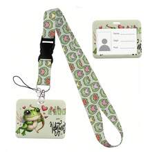 Animal Collection The Vertical Card Holder Horizontal Card Neck Strap Lanyards For Keys Keychain Badge Pass Hang Rope - Multicolor - View 187