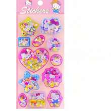 1包甜美、酷炫、可爱又时尚的水活化装饰贴纸，采用亮丽的亚克力材质，适用于便笺卡、贺卡，设计独特，是生日礼物、朋友礼物和装饰贴纸的绝佳选择。 - 彩色 - 查看 8