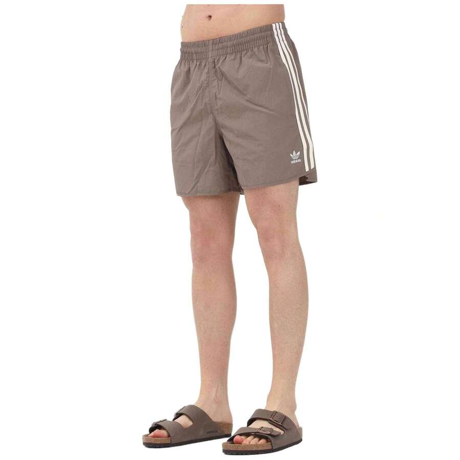 Adidas Originals Swimsuit JP1021 For Men And Women In Color Brown