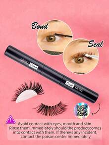 600pcs Clusters D Curl 10D+20D+30D+40D+50+60D+80D+100D+120D+150D Individual Eyelashes Extensions With Bond And Seal And Tweezers Tools For Beginner And Professional, Soft And Natural Look Wispy Lash Extensions Set, DIY At Home Segmented Lashes Book - Rose Red - View 4