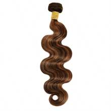 ZHENDEFA Ombre Human Hair Bundles P1/30 Body Wave Bundles Human Hair Highlight 1/3/4 Bundles 100% Unprocessed Brazilian Virgin Weave Human Hair Extensions