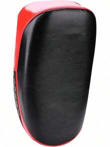 Wrestling Protective Gear - 黑色和紅色 - 查看 3