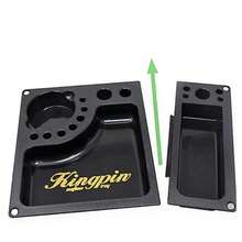 Raw Rolling Kingpin X Collab Mafioso Tray +Raw Clipper Lighter - 如圖所示 - 查看 5