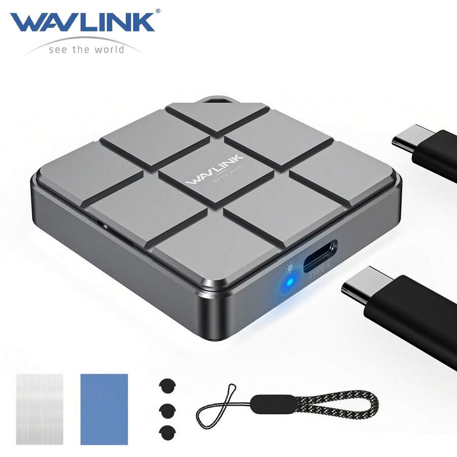 USB To M.2 NVME SATA SSD Enclosure,10Gbps USB C 3.2 Gen2 To NVMe PCIe SATA NGFF Solid State Drive Aluminum External Case For 2230 2242 SSD,Tool-Free Installation,Portable,Up To 8TB,For External Hard Drive