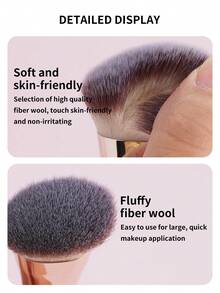 MAANGE 5Pcs Professional Facial Double-Ended Makeup Brush Set,Bevel&Taper Foundation Brush Contour Brush Blush Brush Powder Brush Eyeshadow Brush Concealer Brush Highlight Brush Smudge Brush,Makeup Tools With Soft Fiber For Easy To Carrying,Set For Travel,Gift For Women&Girls ﻿