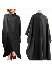 Professional Hair Cutting Cape With Adjustable Snap Closure, Salon Barber Cape,Hairdressing Salon Cape - 40" X 55"