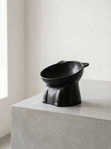 PETSIN 1/2件套猫碗，防呕吐15度倾斜猫托盘，底座稳定，不易翻倒，宠物饮水或喂食站，猫咪配件，猫食碗，猫碗套装，适用于室内猫狗，可在洗碗机中清洗