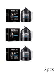 EAST MOON 1 Pack Charcoal Peel-Off Mud Mask, Purifying Blackhead Remover & Pore Minimizer, Gentle Exfoliating Brightening Facial Mask With Juniper Berry Extract, Hydrating & Firming For Glowing Skin, Home Spa Skincare For Women & Men,Travel Essential - Aloe Vera - View 12