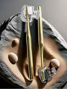 Portacepillos de viaje y hogar de color aleatorio, funda de viaje portátil para cepillo de dientes, estuche protector transparente para cabezales de cepillo de dientes eléctrico - Multicolor - Ver 3