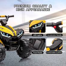 Kids ATVs - Yellow - View 6