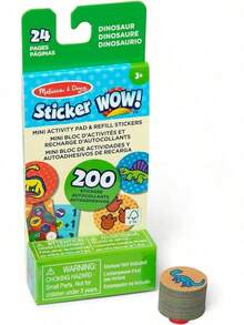 EstiloTendenciaPegatina  & Doug ¡Guau! Minibloc De Actividades Y Recarga De CalcomaníAs - DinosaurioCalidad PremiumVersióN Mejorada
