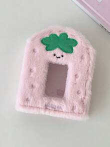 1 PC A8 Three Hole Cartoon Strawberry One Palace Grid Loose Leaf Album Girl 3-Inch Star Chasing Small Card Storage Album Photography Lide Card Album - Multicolor - View 17