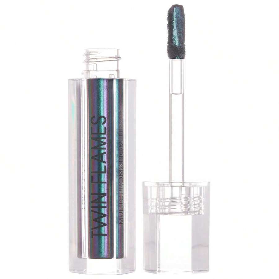 Danessa Myricks Beauty Twin Flames Liquid Eyeshadow - Tình Yêu Chân Thật - xanh dâu + tím mận - Xem 1