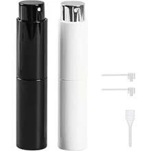 10ml Mini Atomizador Perfume Recargable 2 Piezas Dispensador de Perfume Viaje Perfume Portátil y Fácilmente Transferible Botella de Spray 2 Piezas - 2Piezas - Ver 1