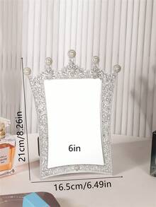 1pc European Style Personalized Makeup Mirror, Vanity Mirror, Suitable For Room, Bedroom, Dressing Table, Also As A Gift For Family And Friends - Multicolor - View 5