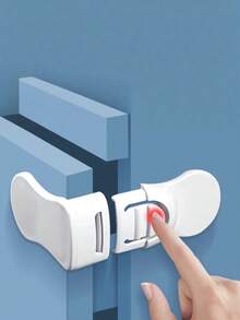 4pcs/6pcs/10pcs Set Child Safety Locks, Corner Guards, Cabinet Locks - Fit Drawers, Cabinets, Refrigerators, Bed Frames, Furniture Edges - Multicolor - View 4