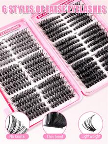 MEM Bộ nối mi D-Curl 560/530/216/192 sợi, dung lượng lớn, thích hợp cho người mới bắt đầu, bền lâu, mi đơn, nhiều kiểu dáng, bộ nối mi tự làm, dễ dàng tạo nên đôi mắt quyến rũ tại nhà, vật dụng trang điểm thiết yếu, bộ mi dung lượng lớn, thích hợp cho cosplay, đám cưới, dạ hội, trang điểm sân khấu và các dịp khác. - D - Xem 4