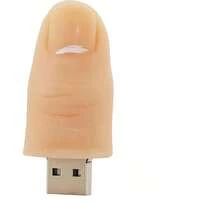 memoria USB con diseño de unicornio de dibujos animados de 128 GB diseño de unicornio-0002 - 128 GB+Dedo - Ver 4