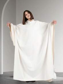 Arcane Unisex Adult Hooded Cloak Set, Oversized Wearable Blanket Poncho, Relaxing & Anxiety Relief, Loose Fit, Super Soft Faux Fur Lining - Multicolor - View 12