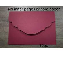 10pcs Pocket Wedding Invitation Envelopes, Also Suitable For Engagement, Quinceañera, Christening And Other Simple Invitations, 5*7 Inch Invitations, DIY Invitations, Invitation Cards, Customized Pockets - Multicolor - View 11