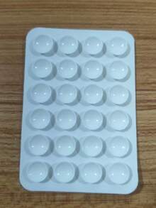 1个硅胶吸盘手机支架，Octobuddy品牌粘性手机支架，无缝吸附，适用于浴室、厨房、卧室、客厅、餐厅、健身房、汽车、旅行必备、旅行学习用品、学校用品、假日露营、度假必备、度假配件、迷你夏季