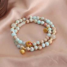 Women Beaded Bracelets - 6MM - View 4
