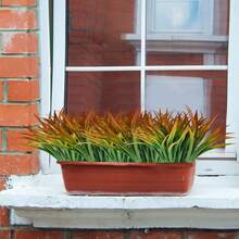 1/10PCS 17.32inch Artificial Plant Spring Grass, Suitable For Home, Outdoor Garden Decoration, Restaurant, Bedroom, Window Sill Decoration, Wedding Decoration, Birthday Party, On-Site Decoration, Valentine's Day Gifts, New Year Decoration, Shooting Props