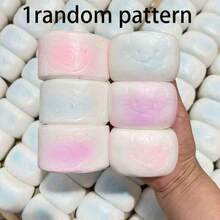 Soft, Sticky, Milky Scented Bun Bread Toy, Creative Slow Rebound Stress Relief Small Gift For Friends And Family, Christmas Gift, Birthday Gift, Back To School Incentive Small Gift, Anti-Stress Toys - Multicolor - View 16