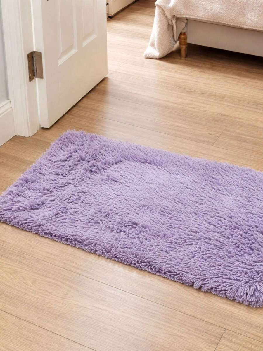 Shaggy Rug 40x60cm Rectangular Color Options - סגול - ראה 1