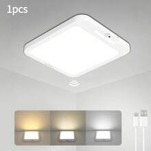Yogle Motion Sensor Ceiling Light, LED Ceiling Light With 3 Color Temperatures, 5000mAh Large Capacity Battery, Durable, Smart Motion Sensor And Remote Control, Suitable For Indoor/Outdoor Stairs, Closets, Garages, Basements - Multicolor - View 13