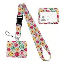 Animal Collection The Vertical Card Holder Horizontal Card Neck Strap Lanyards For Keys Keychain Badge Pass Hang Rope - Multicolor - View 41