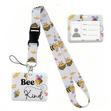 Animal Collection The Vertical Card Holder Horizontal Card Neck Strap Lanyards For Keys Keychain Badge Pass Hang Rope - Multicolor - View 69