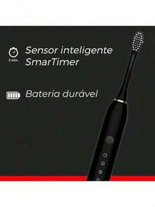 Escova de dentes elétrica recarregável - Multicolorido - Visão 8