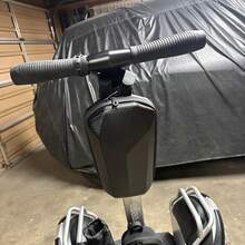 5L Capacity Multifunctional Electric Scooter Handlebar Bag, Hard Shell Storage Bag Suitable For Folding Bicycles, Electric Scooters And Tricycles, Adds Convenience To Your Journey - Multicolor - View 2