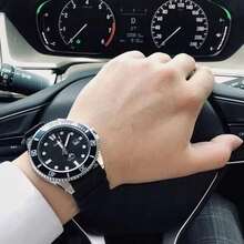 CASIO MDV-106-1A Men's Dive Watch, 44mm Black Dial, 200M Water Resistant, Stainless Steel Bezel, Resin Strap Quartz Wristwatch - one-size - View 3