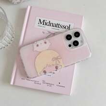 Cartoon INS Pink Cute Cat & Girl Phone Case For 17 Air 16 Pro Max 15 14 Plus 13 12 11 Pro Shockproof Silicone Back Cover. Christmas Accessories. 2026HOT Fall 17 Pro Case Anime Mobile Phone Case Girlfriend Or Boyfriend Phone Cases 14 Pink Christmas Family Rilakkuma Funda Para S25 Ultra Gifts For Men Bear Phone Case An Excellent Gift For Friends Phone Cases Pink Phone Case - 1 - 查看 3