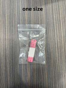 1pc 60 Inch Dual-Sided Soft Leather Ruler, Random Color And Style