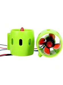 EstiloMotor Sin Escobillas Submarino De 1000KV En El Sentido De Las Agujas Del Reloj Con HéLices De 4 Palas Motor De Accionamiento EléCtrico Impermeable De 12-24 V Para Barco De Cebo RC Barco NidoVersióN Mejorada - 1 - Ver 10