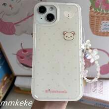 Lovely Japan Polka Dot Cartoon Rilakkuma Couple Phone Case For 17 Air 16 Pro 15 14 13 12 11Promax Plus High-D Y2k Cover.Christmas Accessories.2026HOT 17 Pro Max Case Funda Para An Excellent Gift For Friends Gifts Gifts For Men Girlfriend Or Boyfriend Pink Christmas Fundas Anime Mobile Phone Case New Year Mobile Phone Case 14 Cases Pink Phone Case Gifts For Women Phone Case Case For 17 Pro Max - Với Widget-A - Xem 12