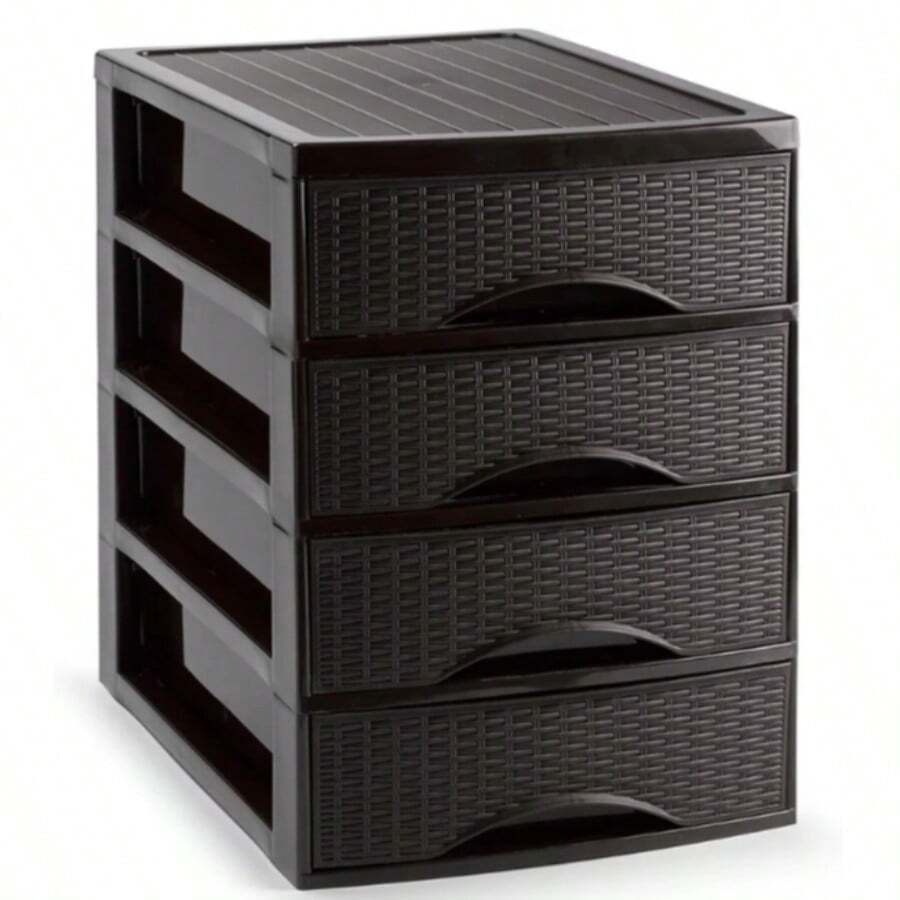Drawer Storage Cabinet - Black - View 1